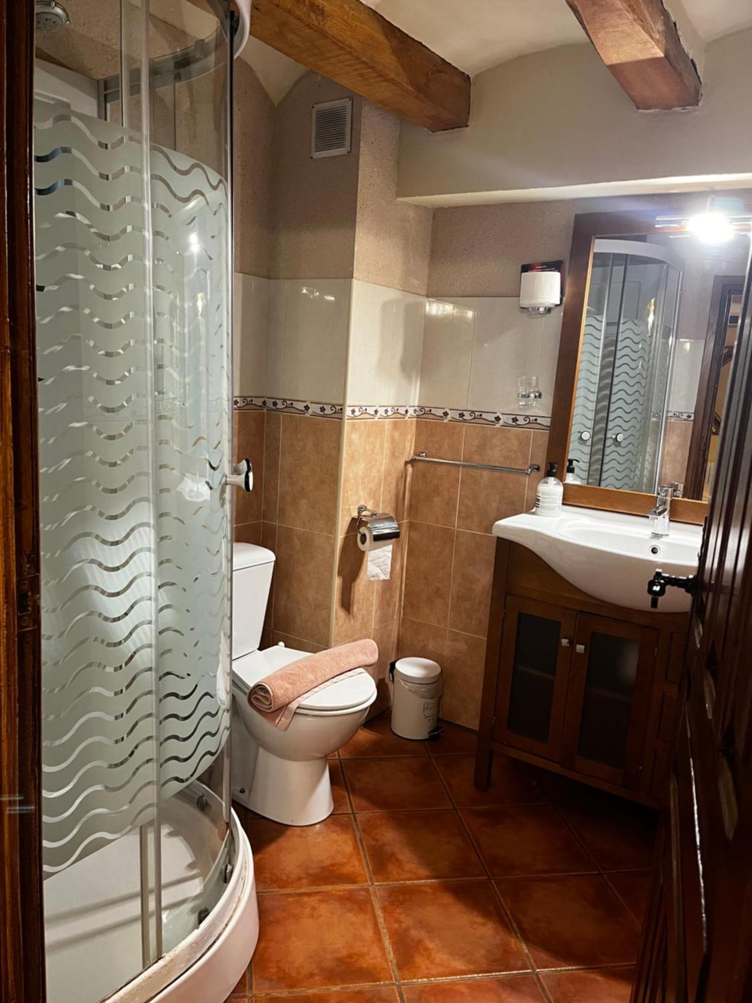Hotel Casa De La Fuente Alcorisa Bagian luar foto
